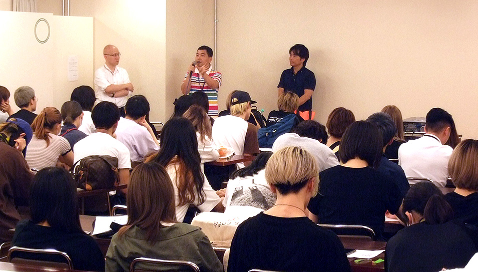 協同組合 東京問屋連盟 - 文化服装学院の学生が問屋街で市場調査